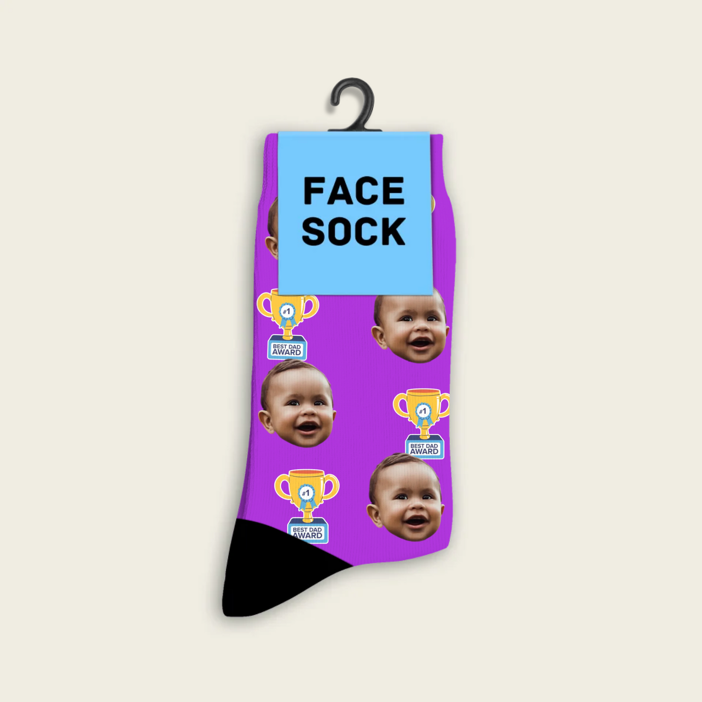 Chaussettes Personnalisées Best Dad Avec Photo