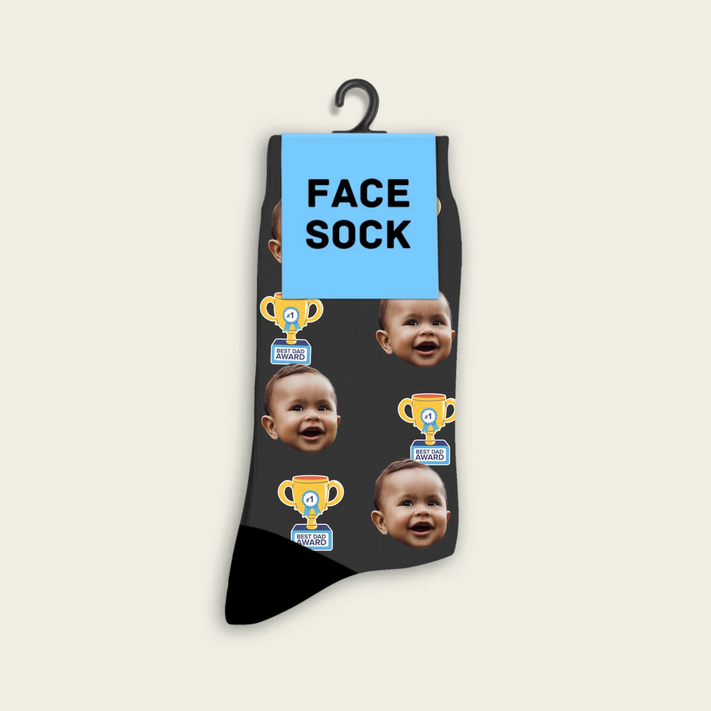 FaceSock | Individuelle Socken für den besten Papa mit Foto