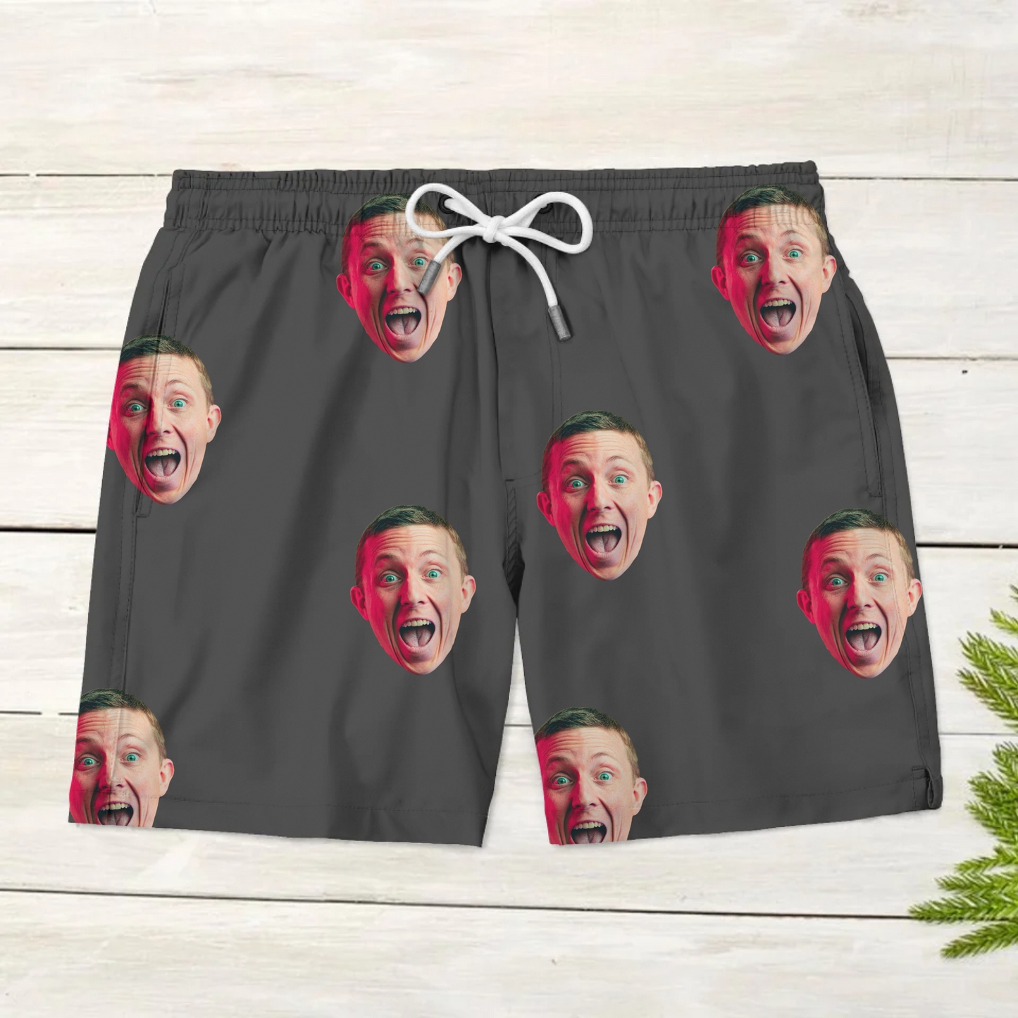 Personalized Swim Shorts With Photo