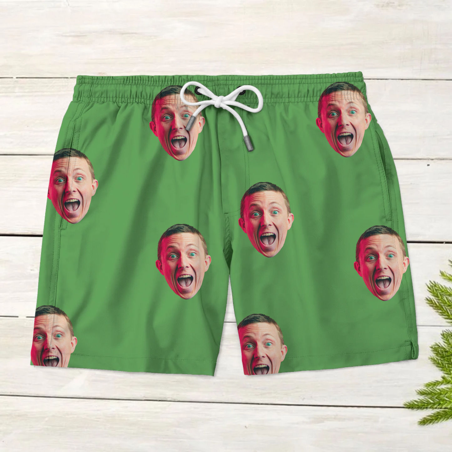 Personalized Swim Shorts With Photo