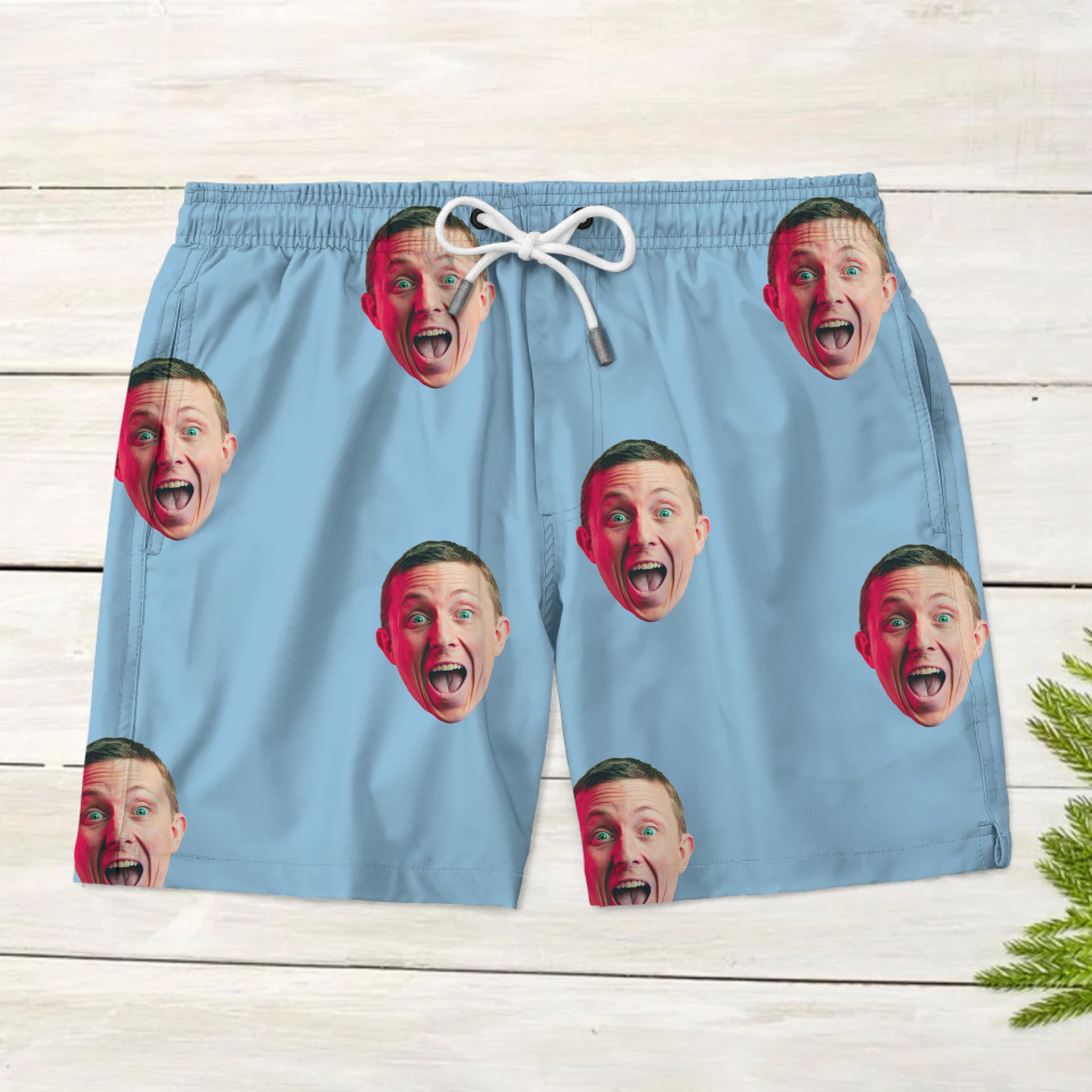 Personalized Swim Shorts With Photo