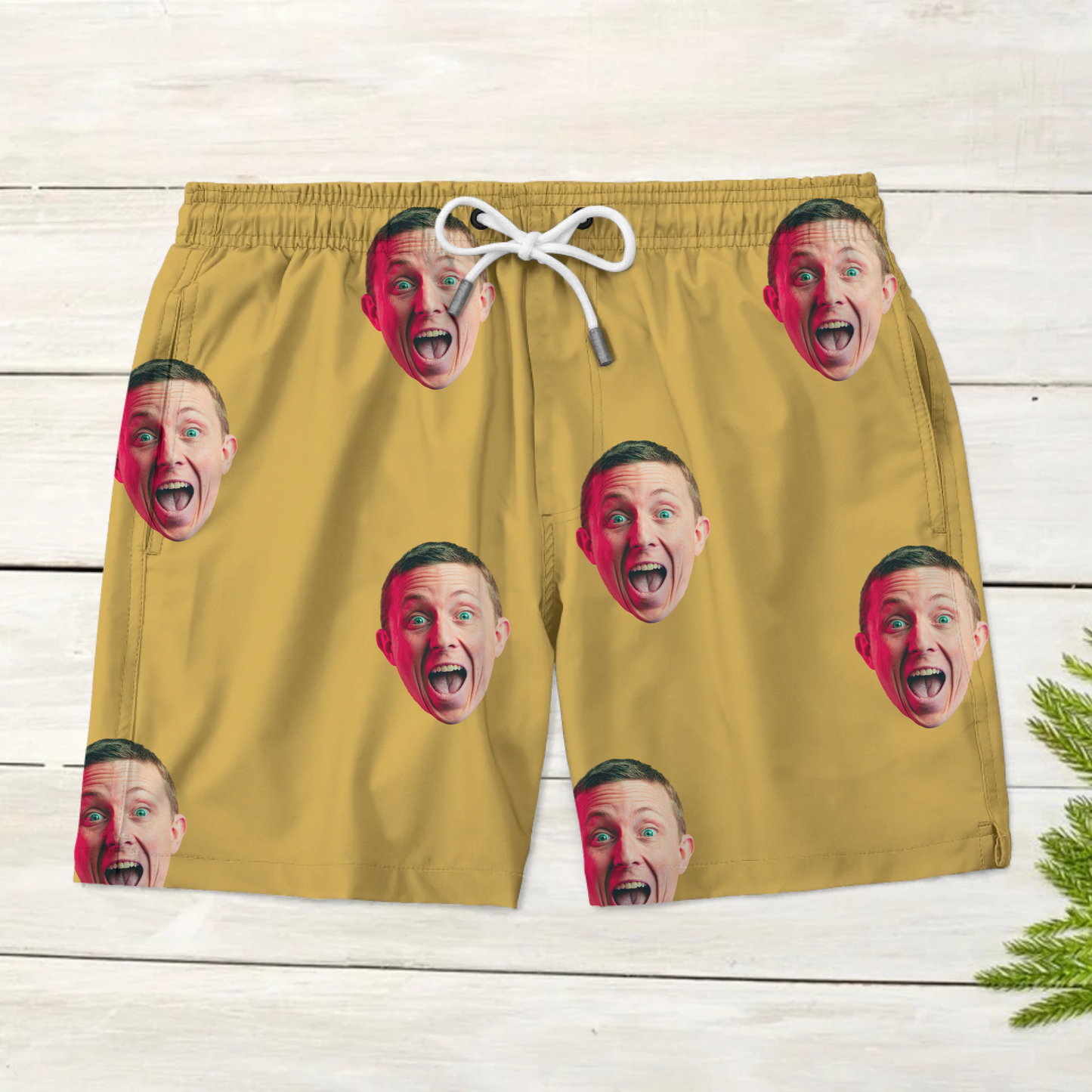 Personalized Swim Shorts With Photo