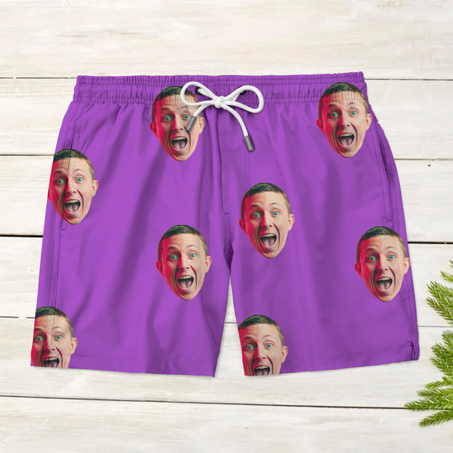 Personalized Swim Shorts With Photo