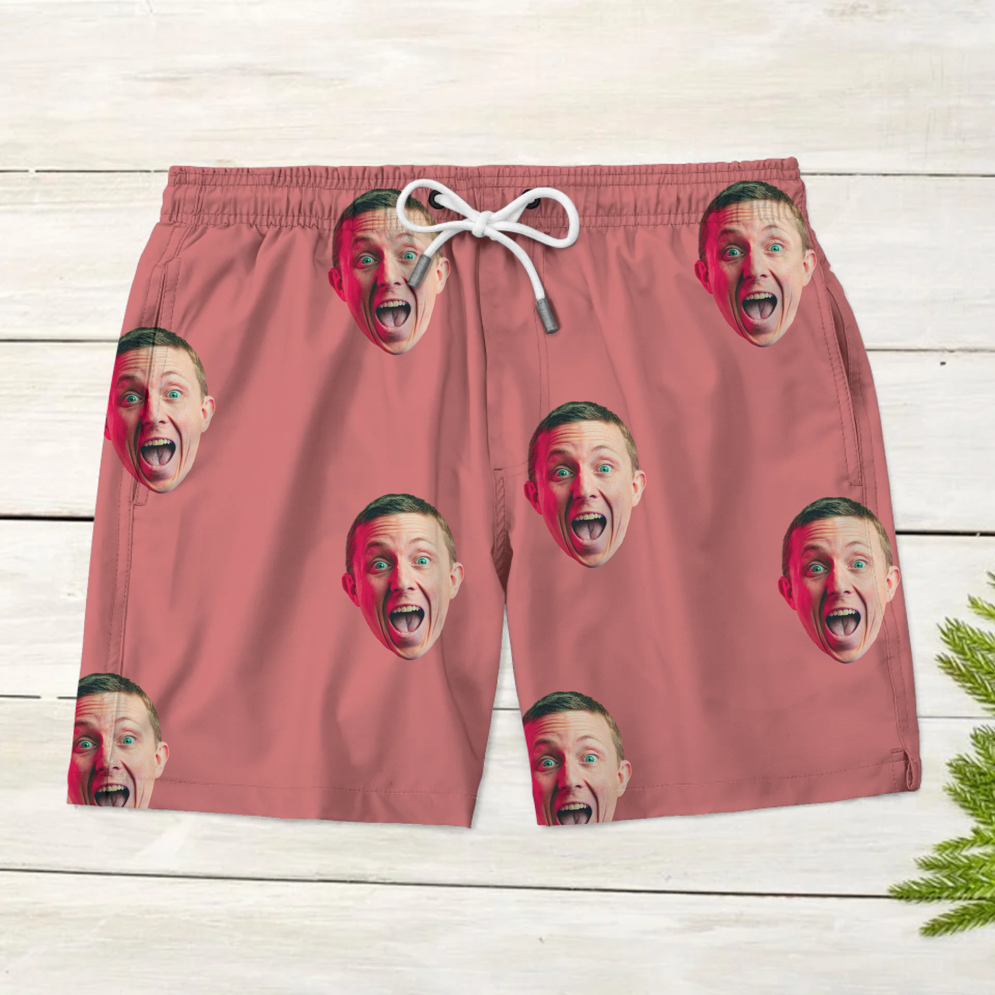 Personalized Swim Shorts With Photo