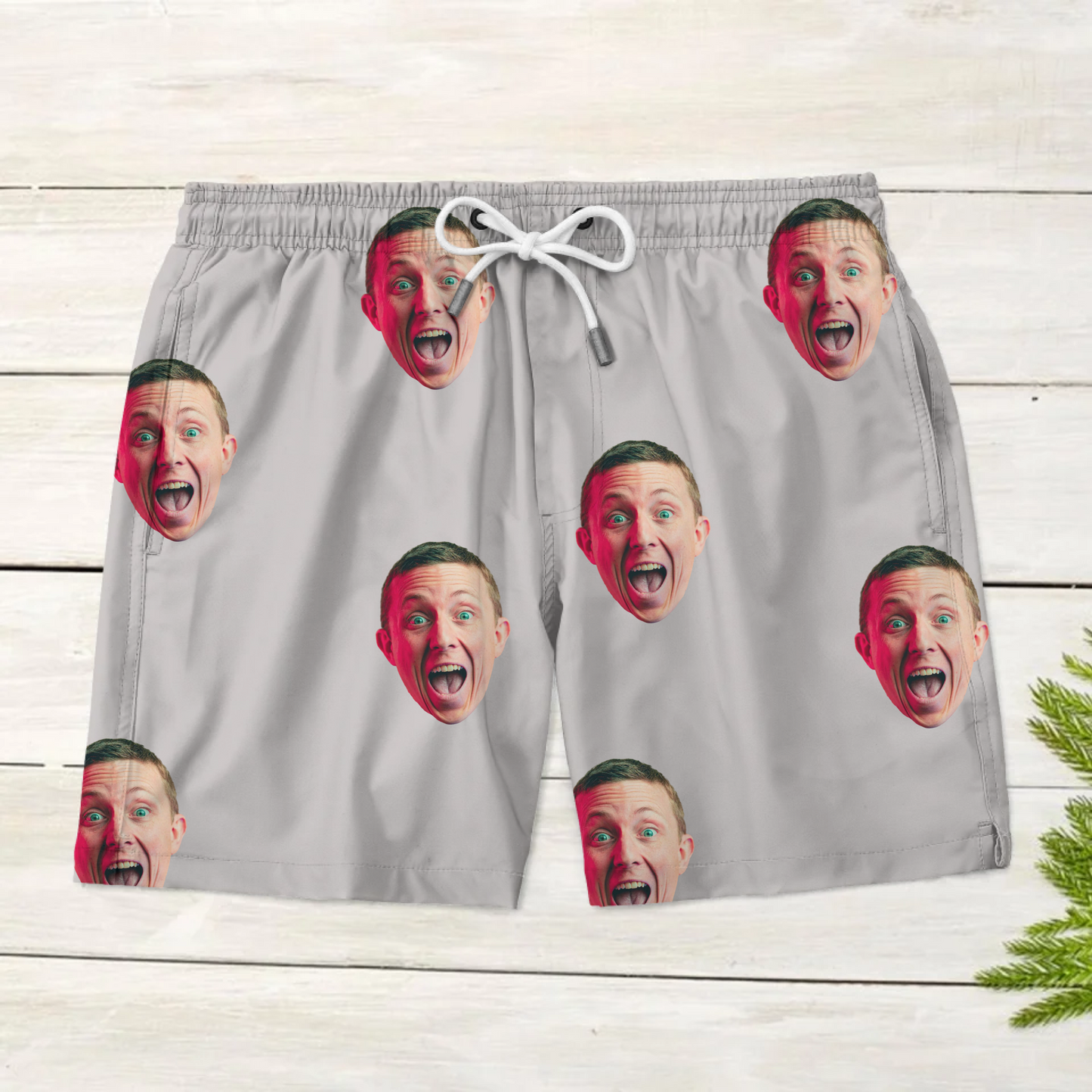 Personalized Swim Shorts With Photo