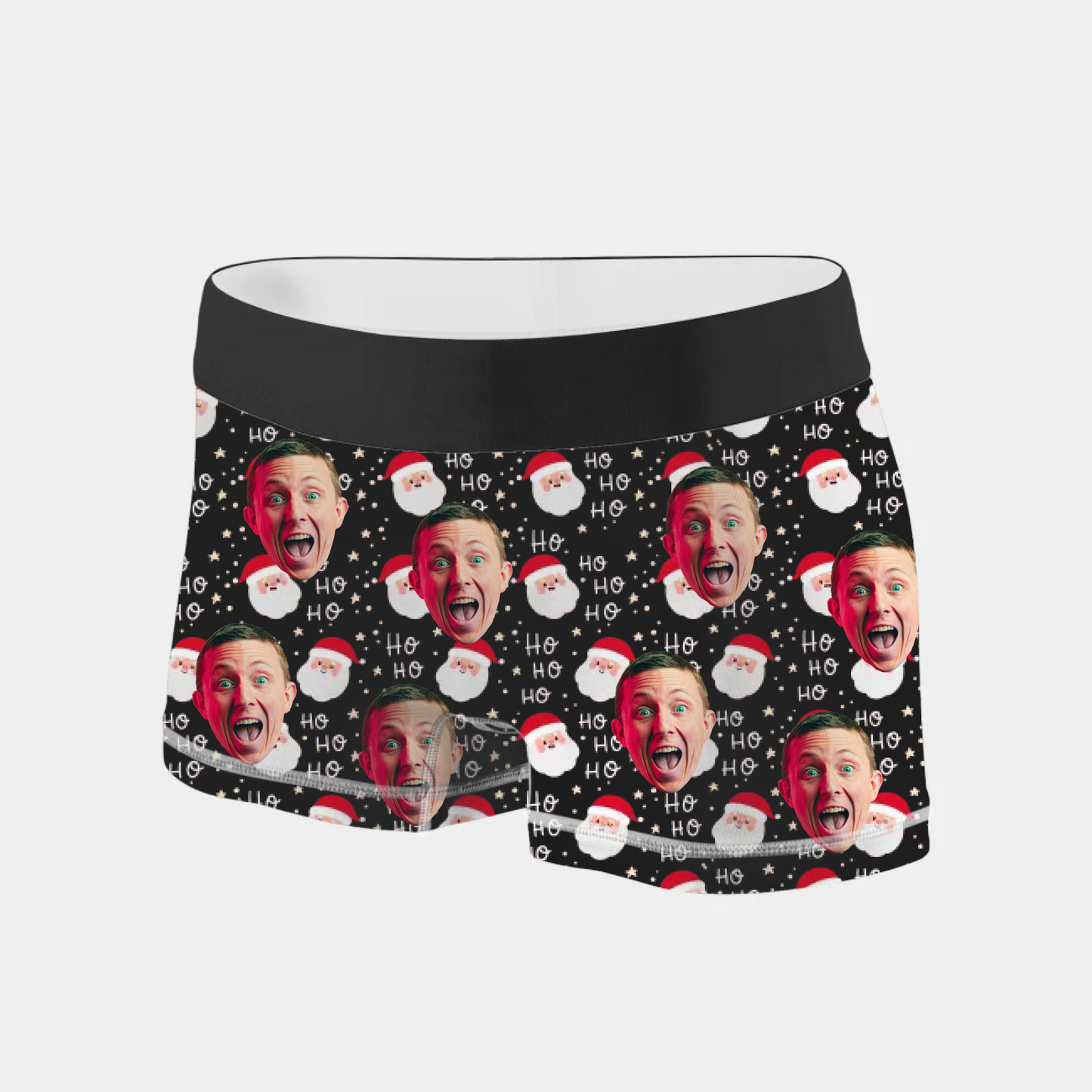 Personalized Christmas Boxer with photo