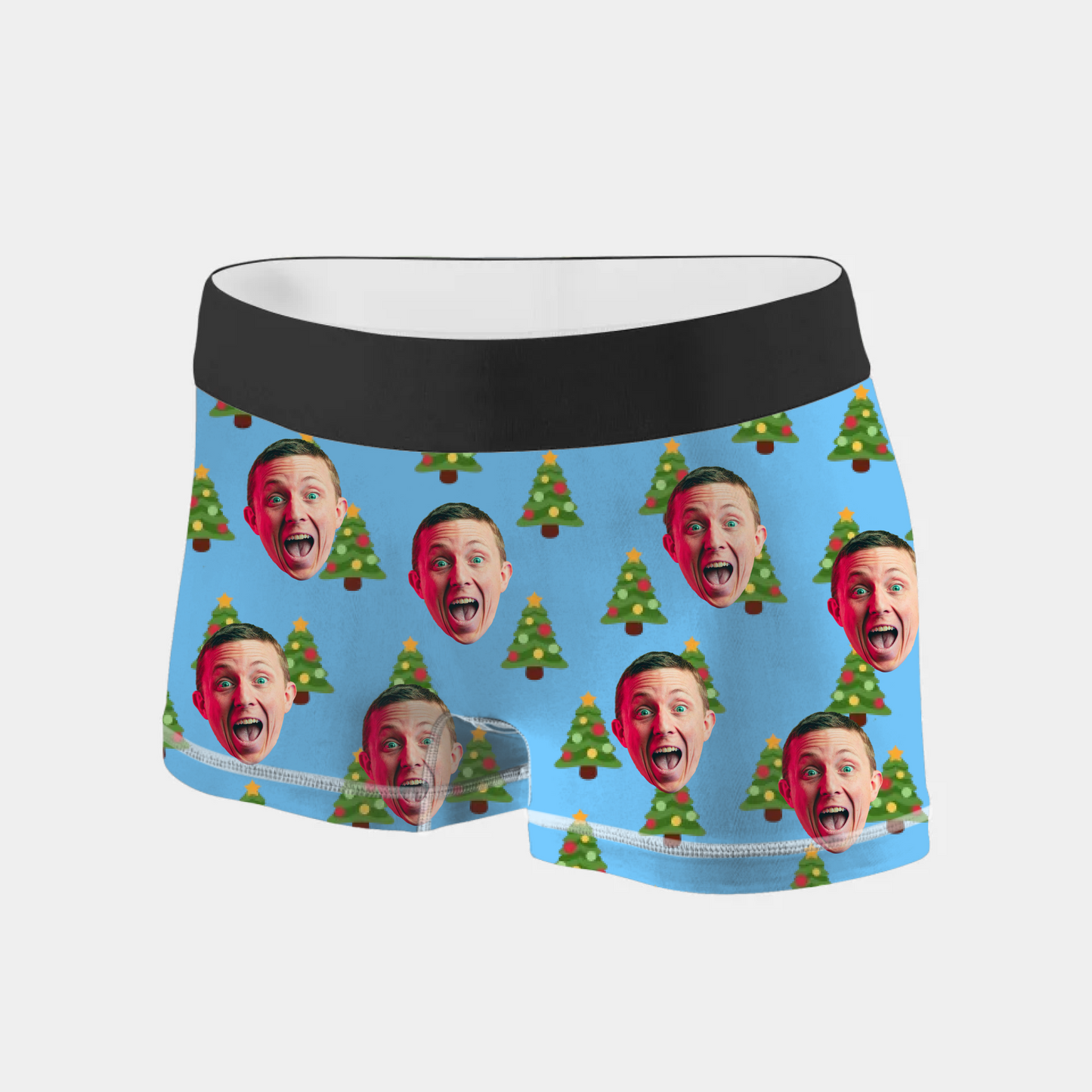 Personalized Christmas Boxer with photo
