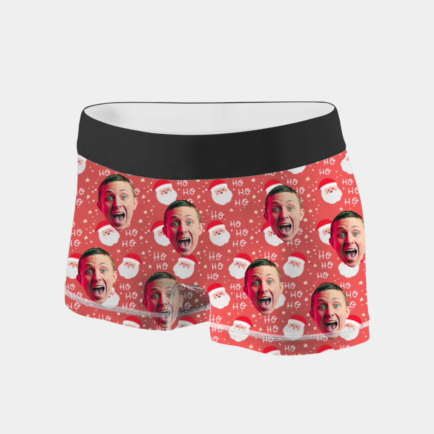 Personalized Christmas Boxer with photo