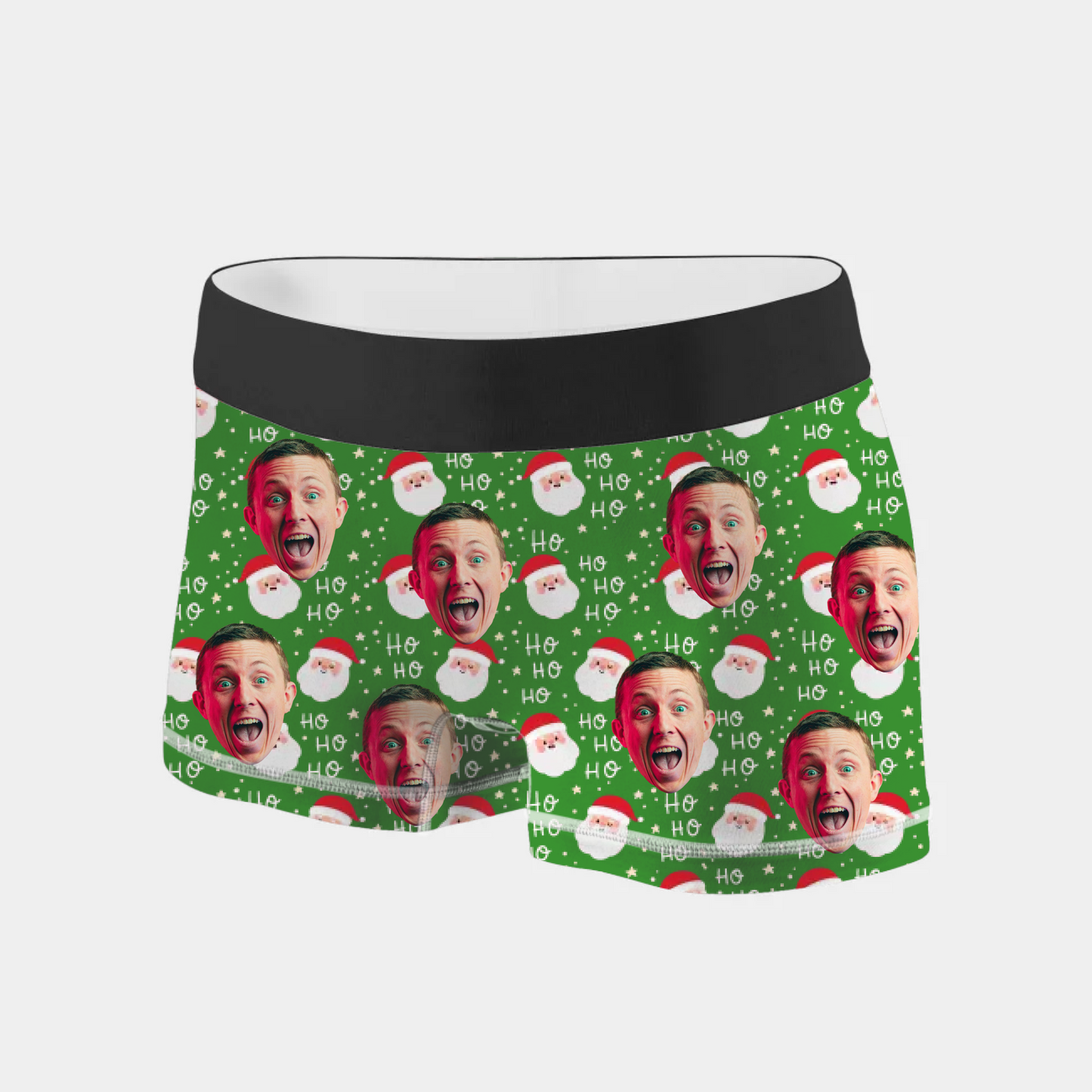 Personalized Christmas Boxer with photo