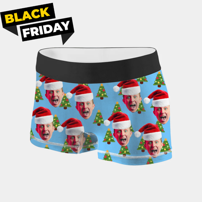 Personalized Christmas Boxer with photo
