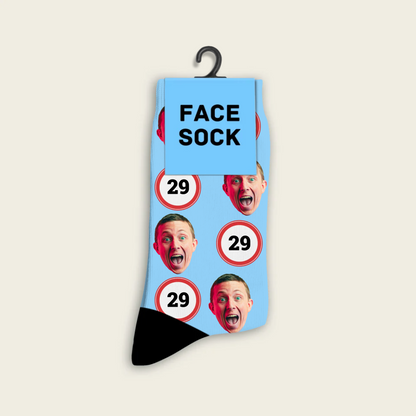 FaceSock | Custom Birthday Socks With Photo