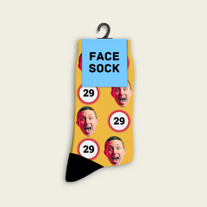 FaceSock | Custom Birthday Socks With Photo