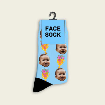 FaceSock | Custom Best Mom Socks With Photo