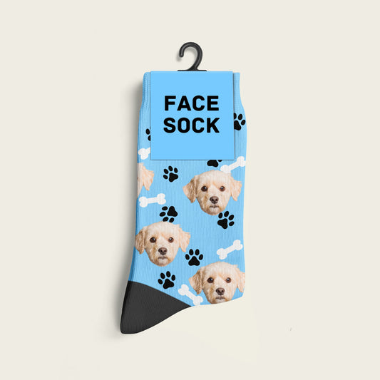 Chaussettes Personnalisées Pour Chiens avec Photo