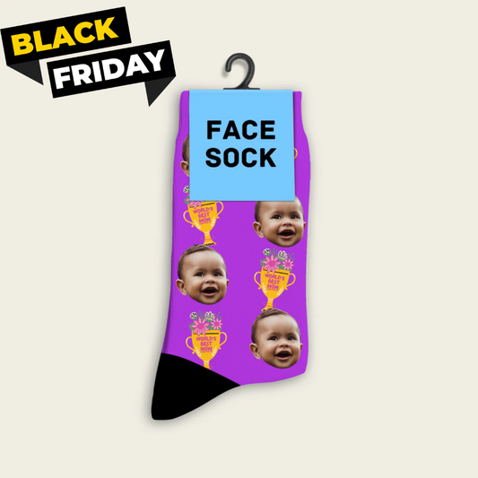 FaceSock | Custom Best Mom Socks With Photo